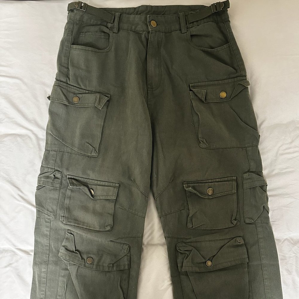 Khaki Cargo Pants